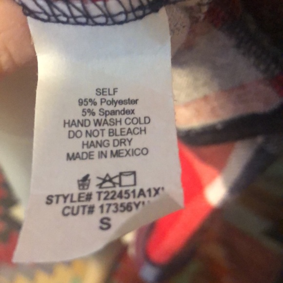 White birch Long sleeve plaid top. Small. - Picture 6 of 6